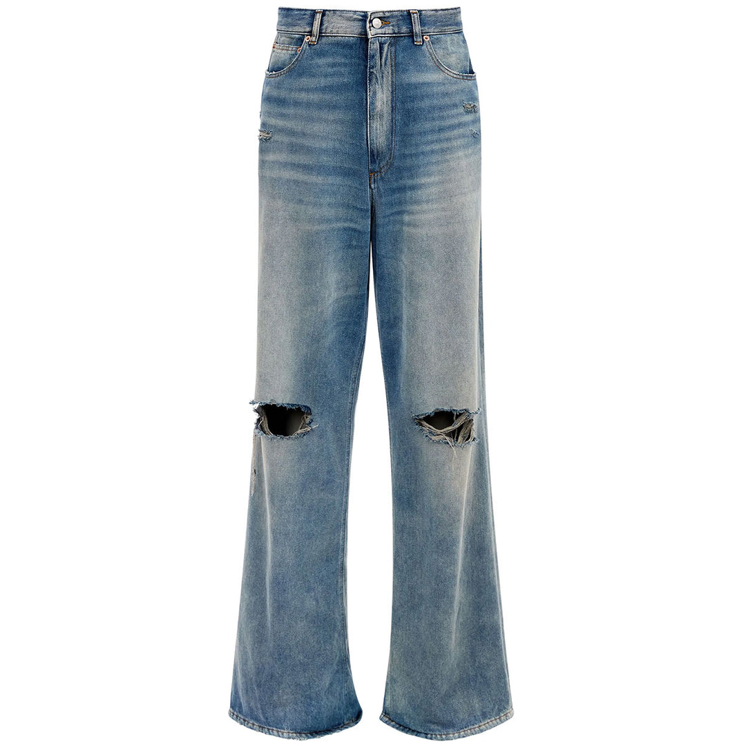 MM6 Maison Margiela - ダメージ ワイドジーンズ