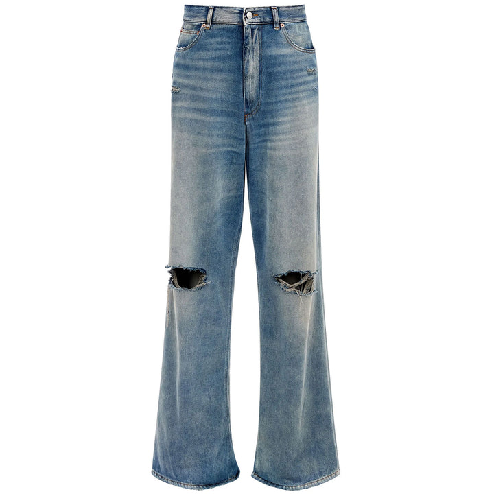 MM6 Maison Margiela - ダメージ ワイドジーンズ