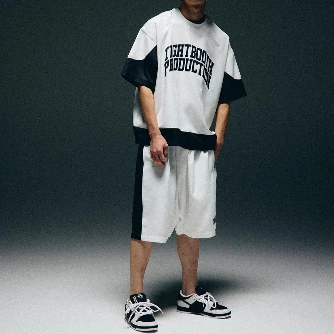 TIGHTBOOTH - COLLEGE DOBBY S/S T-SHIRT