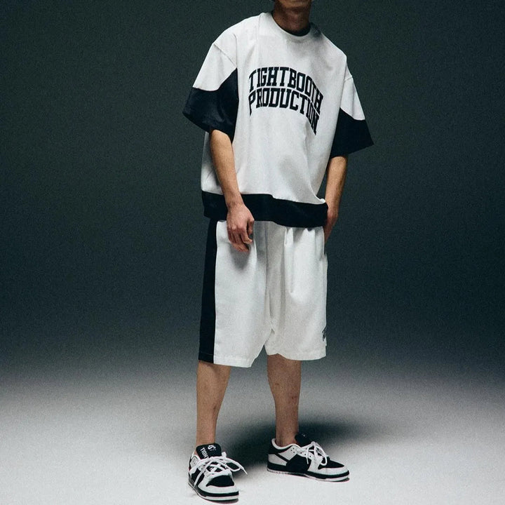 TIGHTBOOTH - COLLEGE DOBBY S/S T-SHIRT
