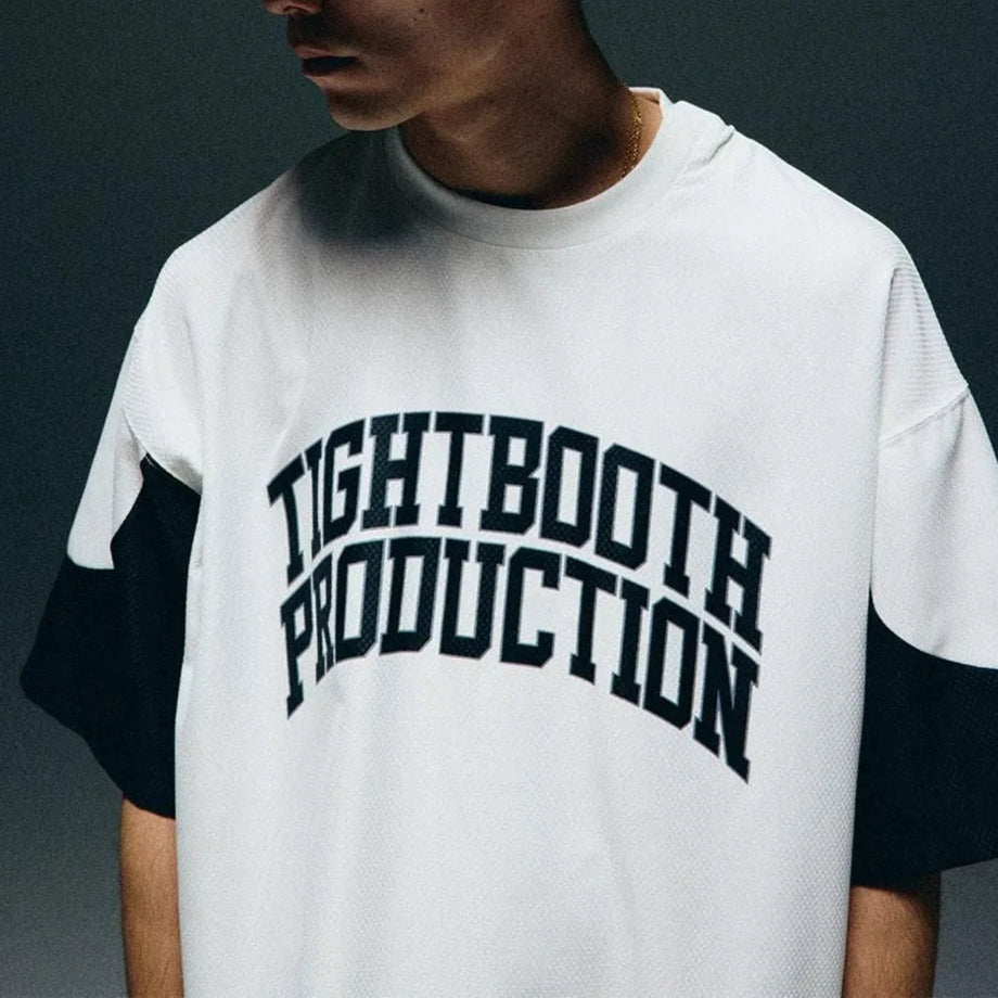 TIGHTBOOTH - COLLEGE DOBBY S/S T-SHIRT