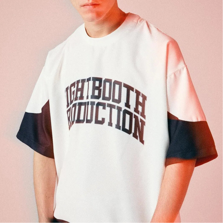 TIGHTBOOTH - COLLEGE DOBBY S/S T-SHIRT
