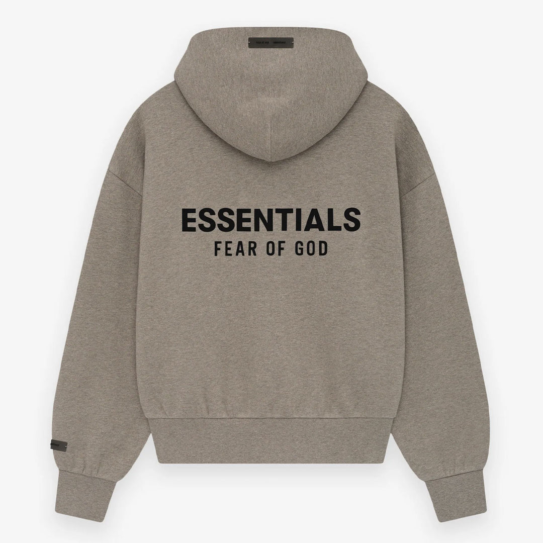 Fear of God ESSENTIALS - Classic Full Zip-Up Hoodie