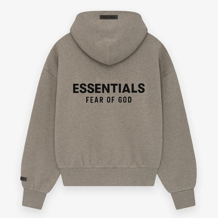 Fear of God ESSENTIALS - Classic Full Zip-Up Hoodie
