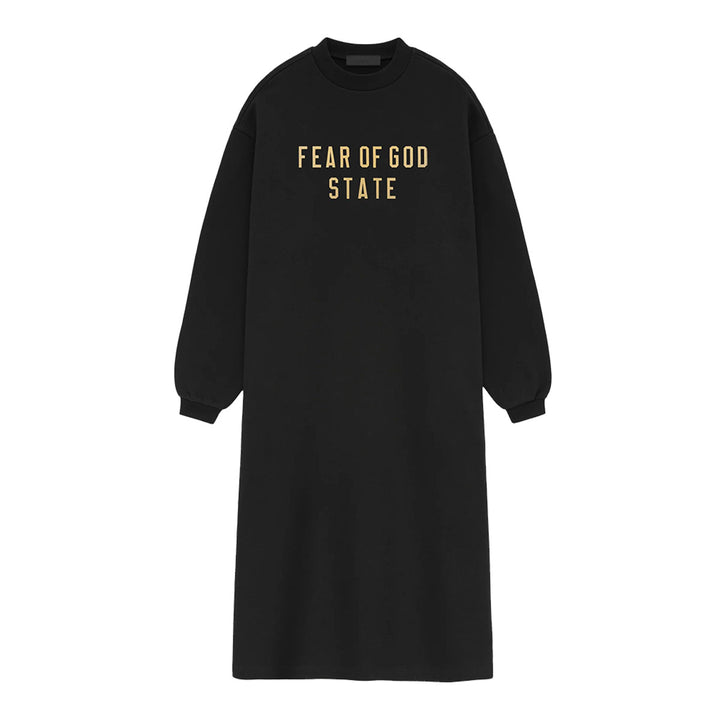 Fear of God ESSENTIALS - Womens FLEECE CREWNECK DRESS