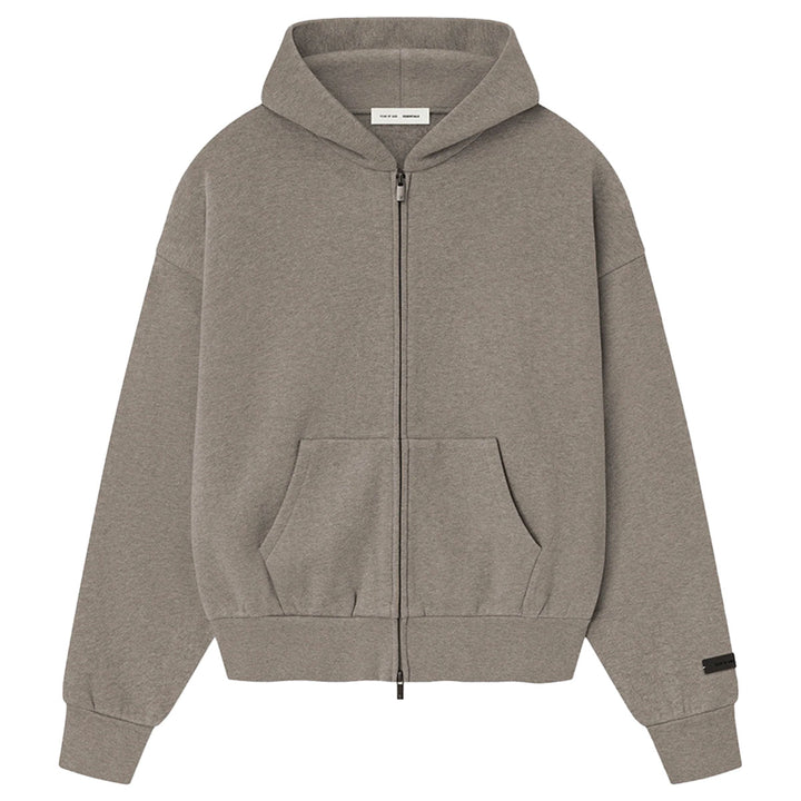 Fear of God ESSENTIALS - Classic Fleece Zip-Up Hoodie