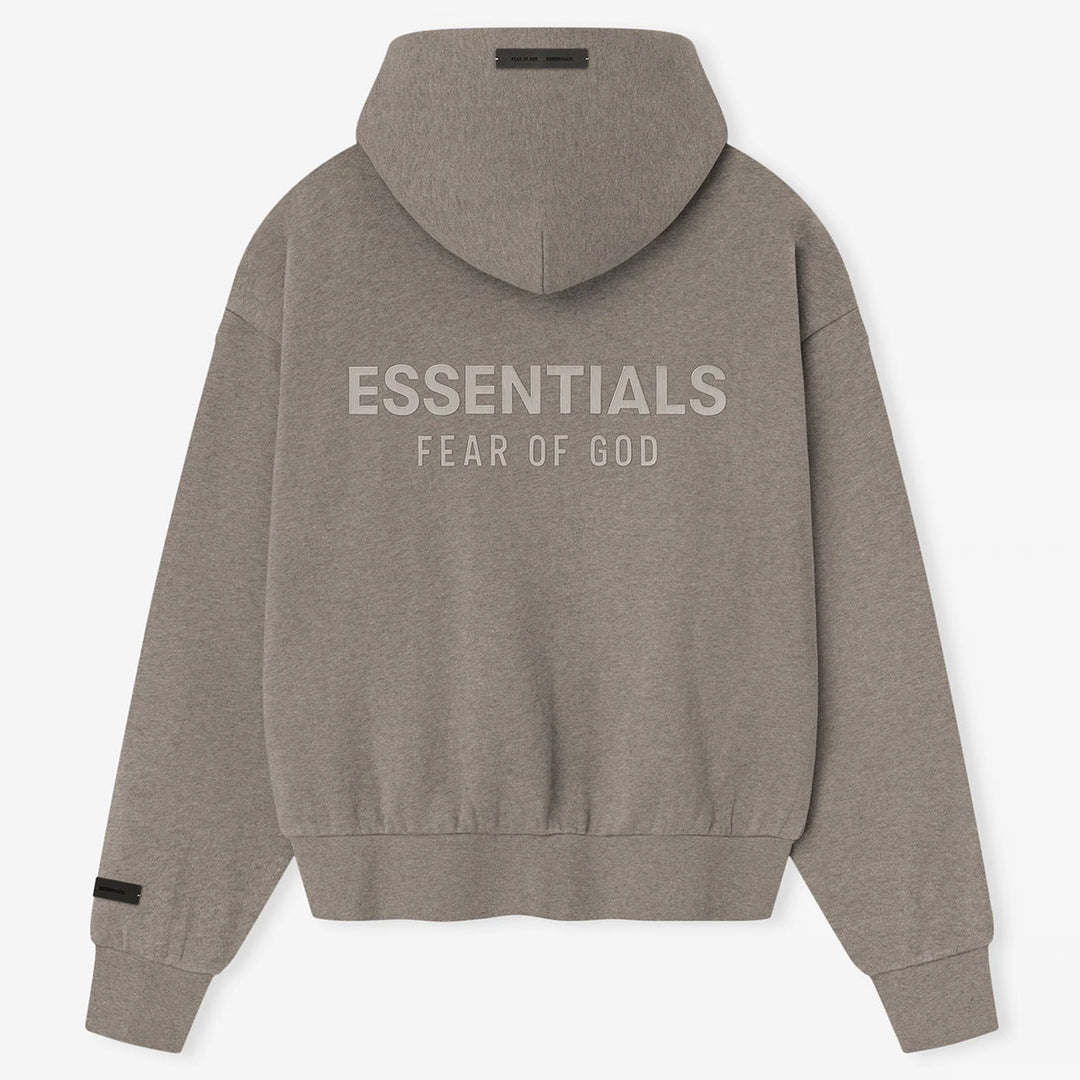 Fear of God ESSENTIALS - Classic Fleece Zip-Up Hoodie