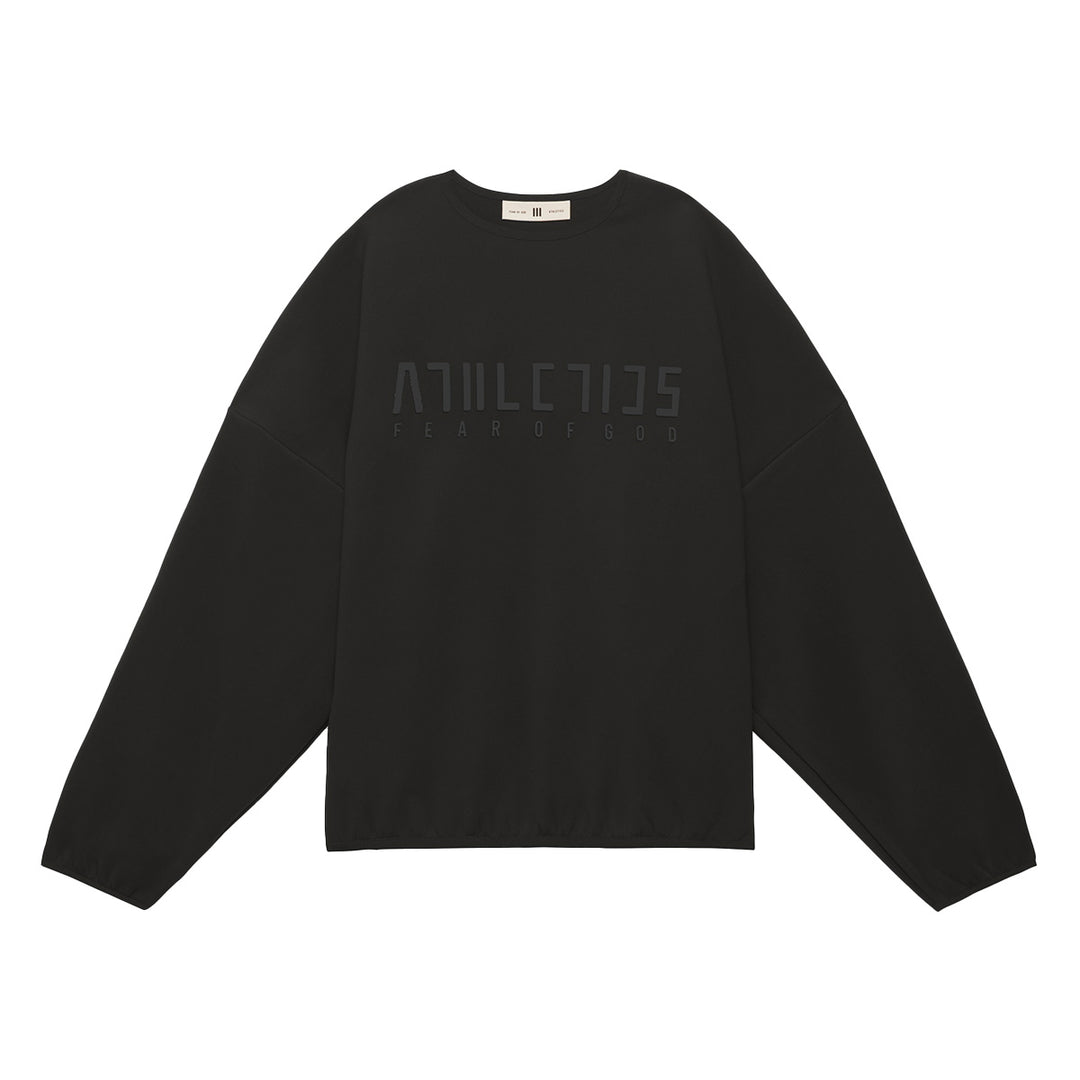SUEDE FLEECE CREWNECK