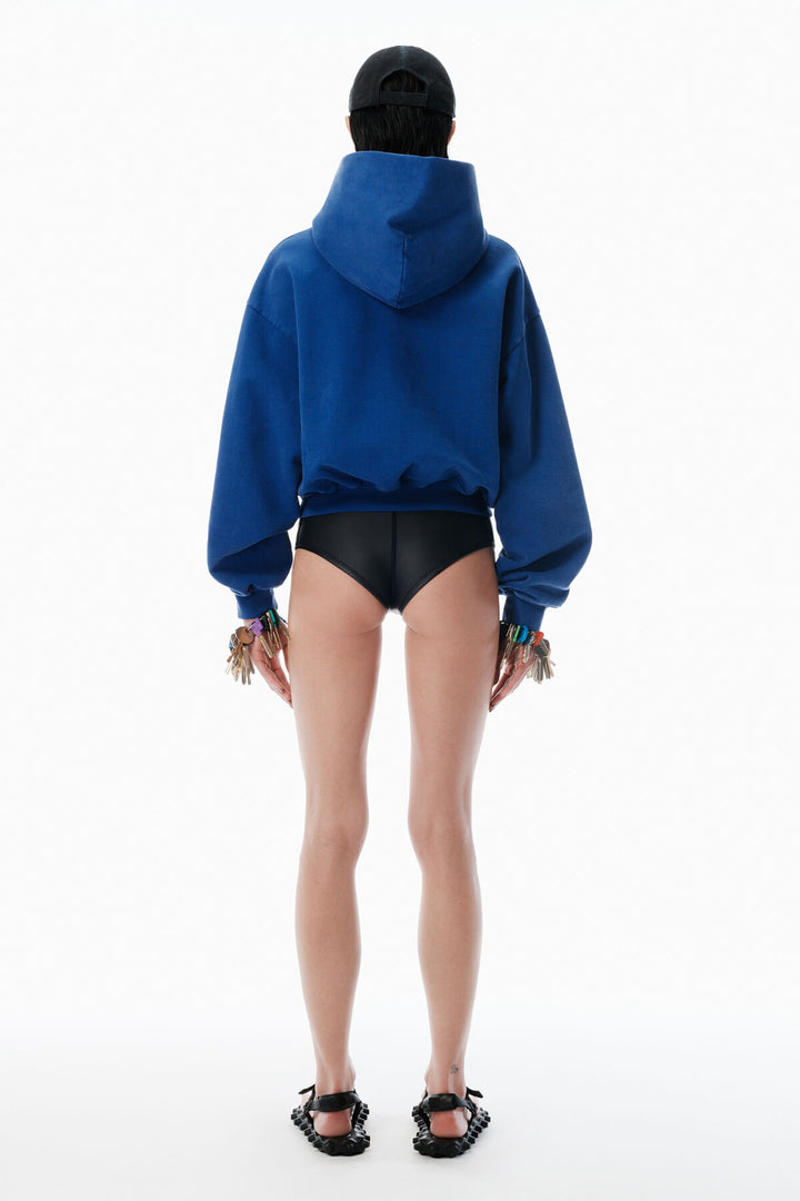 Alexander Wang - ブルー バブル ロゴ フーディー