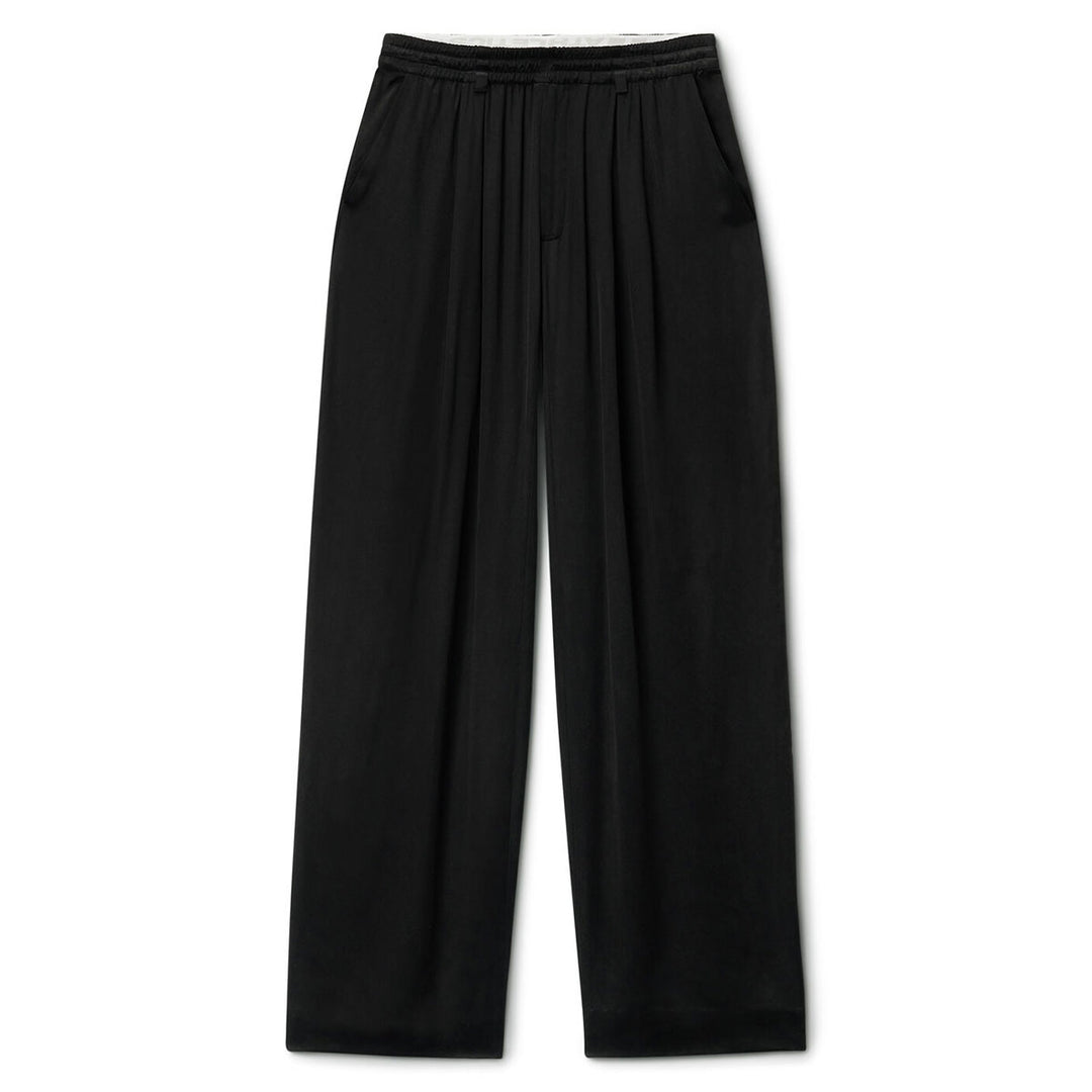 Alexander Wang - ターンダウンウエストバンド付きプレスタイルパンツ