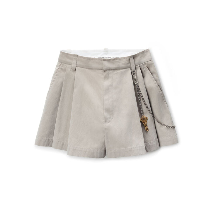 Alexander Wang - グレー コットンブレンド ショーツ