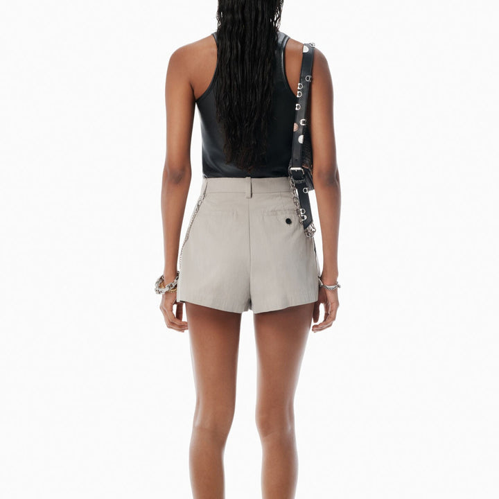 Alexander Wang - グレー コットンブレンド ショーツ