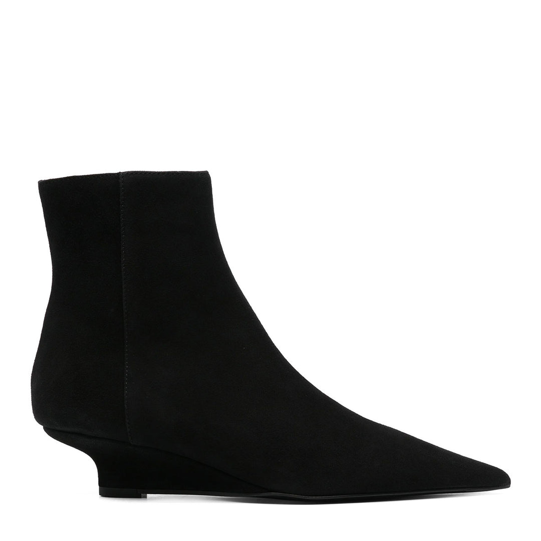 TOTEME - Sharp suede ankle boots