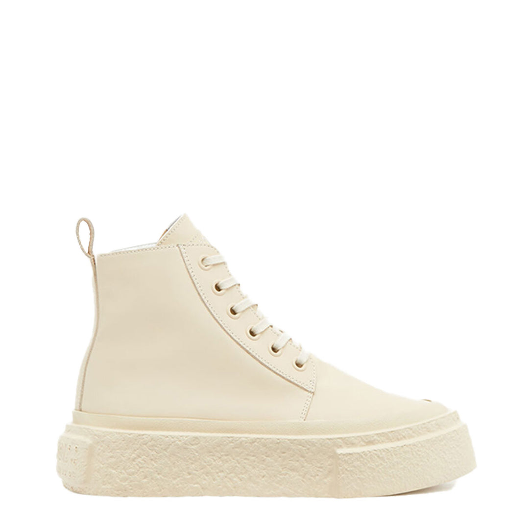 MM6 Maison Margiela - レースアップ レザースニーカー