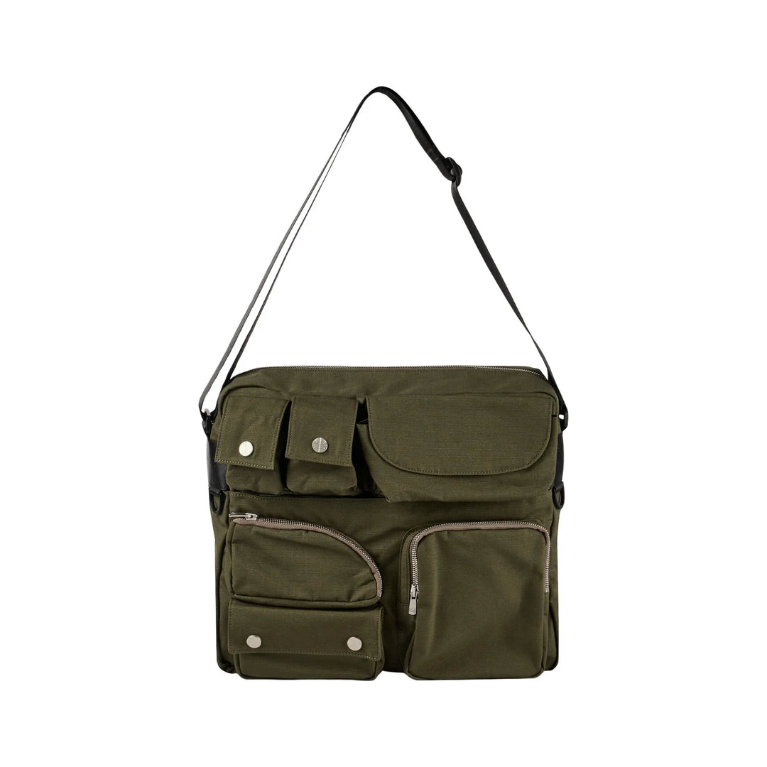 Multi-Pocket Messenger Bag