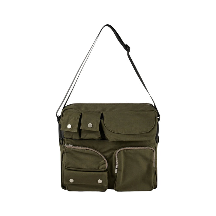 Multi-Pocket Messenger Bag