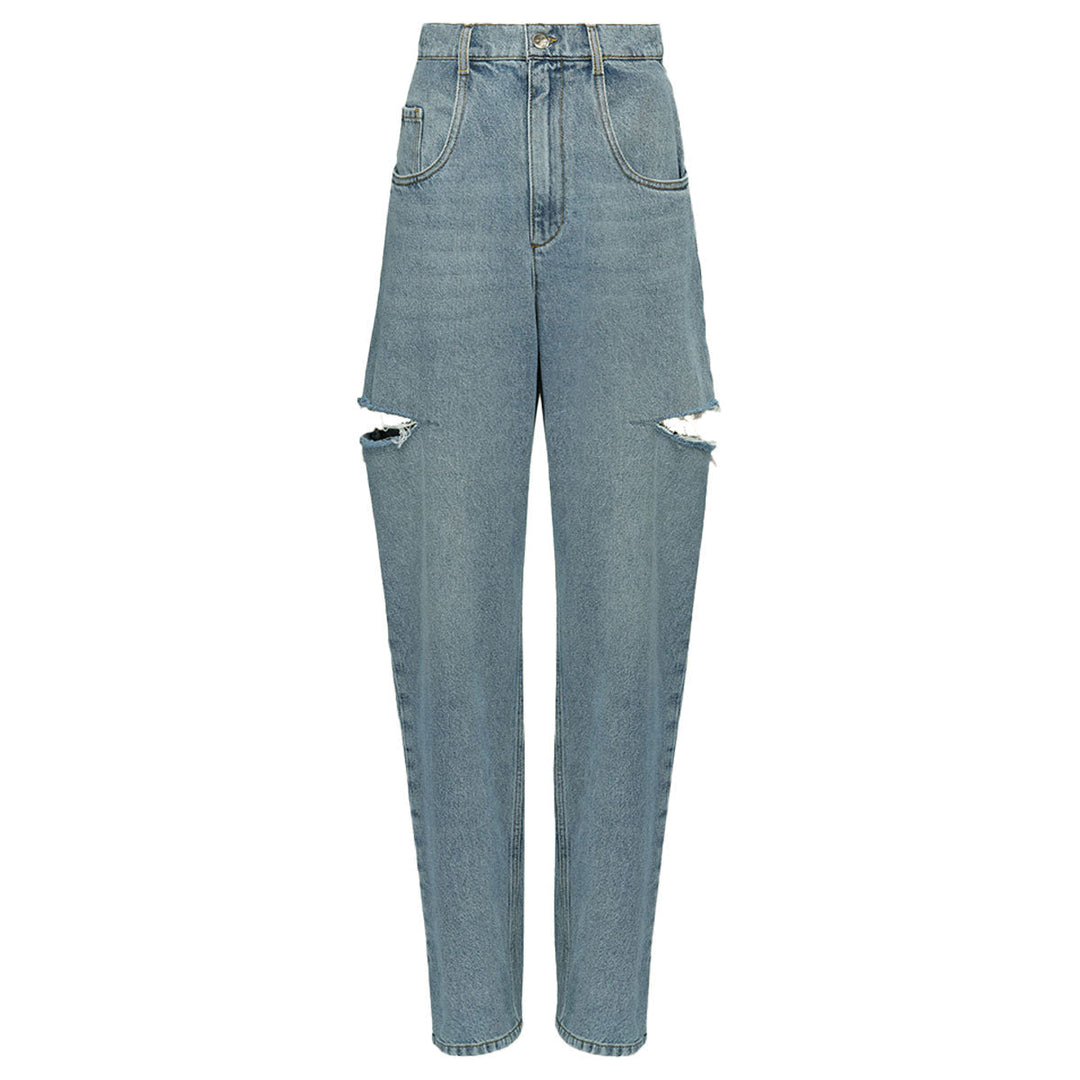 デニムジーンズ スラッシュディテール - Maison Margiela