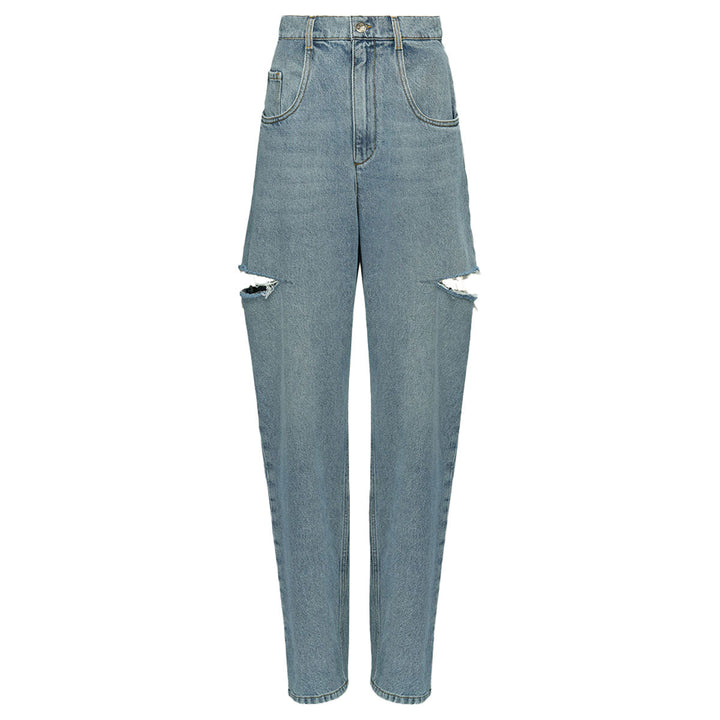 デニムジーンズ スラッシュディテール - Maison Margiela