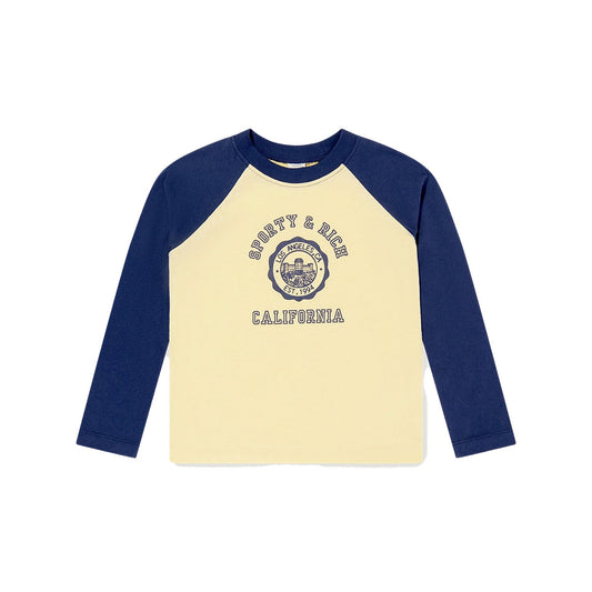 Sporty and Rich - California Emblem Kids Baseball Tee