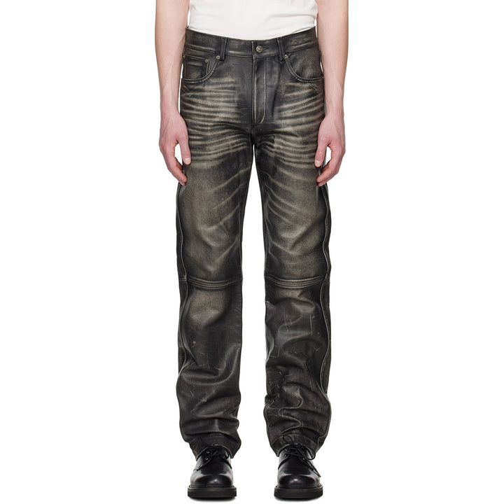 424 - 424 LEATHER FIVEPOCKET