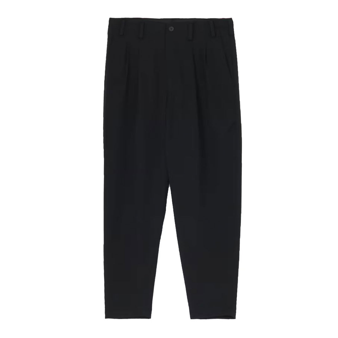 Yohji Yamamoto - WOOL GABARDINE 2TUCKS PANTS