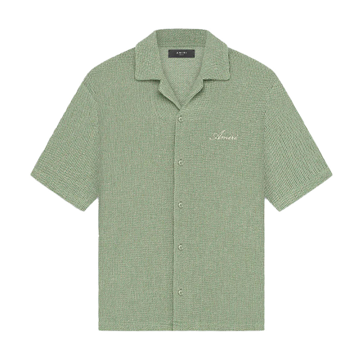 Open Mesh Shimmer Shirt