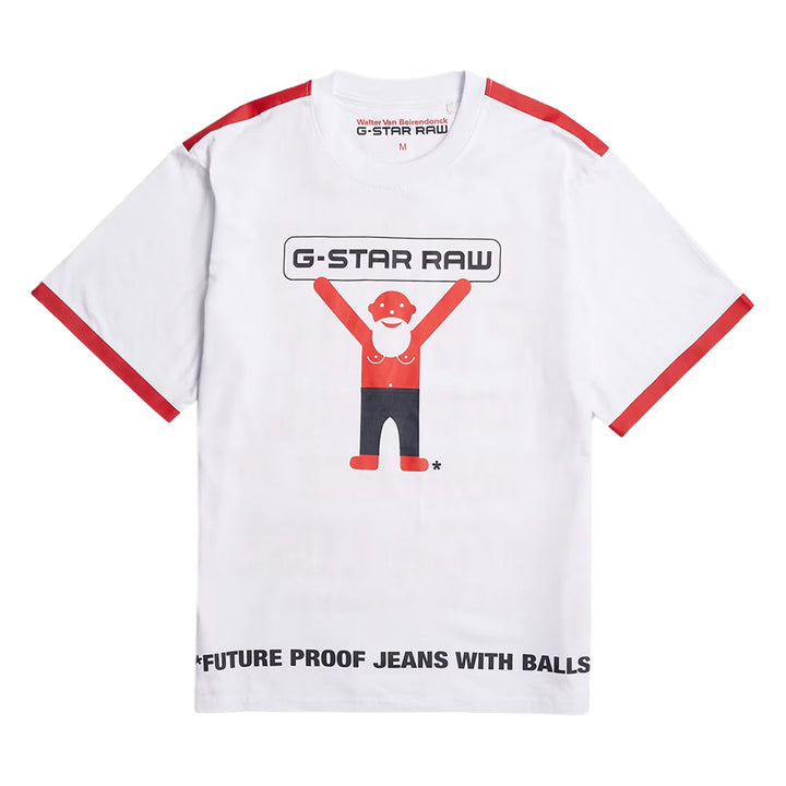 Walter Van Beirendonck - Oversized Boxy Tee Text - G-STAR x Walter Van Beirendonck