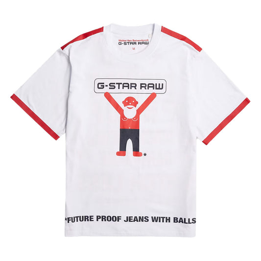 Walter Van Beirendonck - Oversized Boxy Tee Text - G-STAR x Walter Van Beirendonck