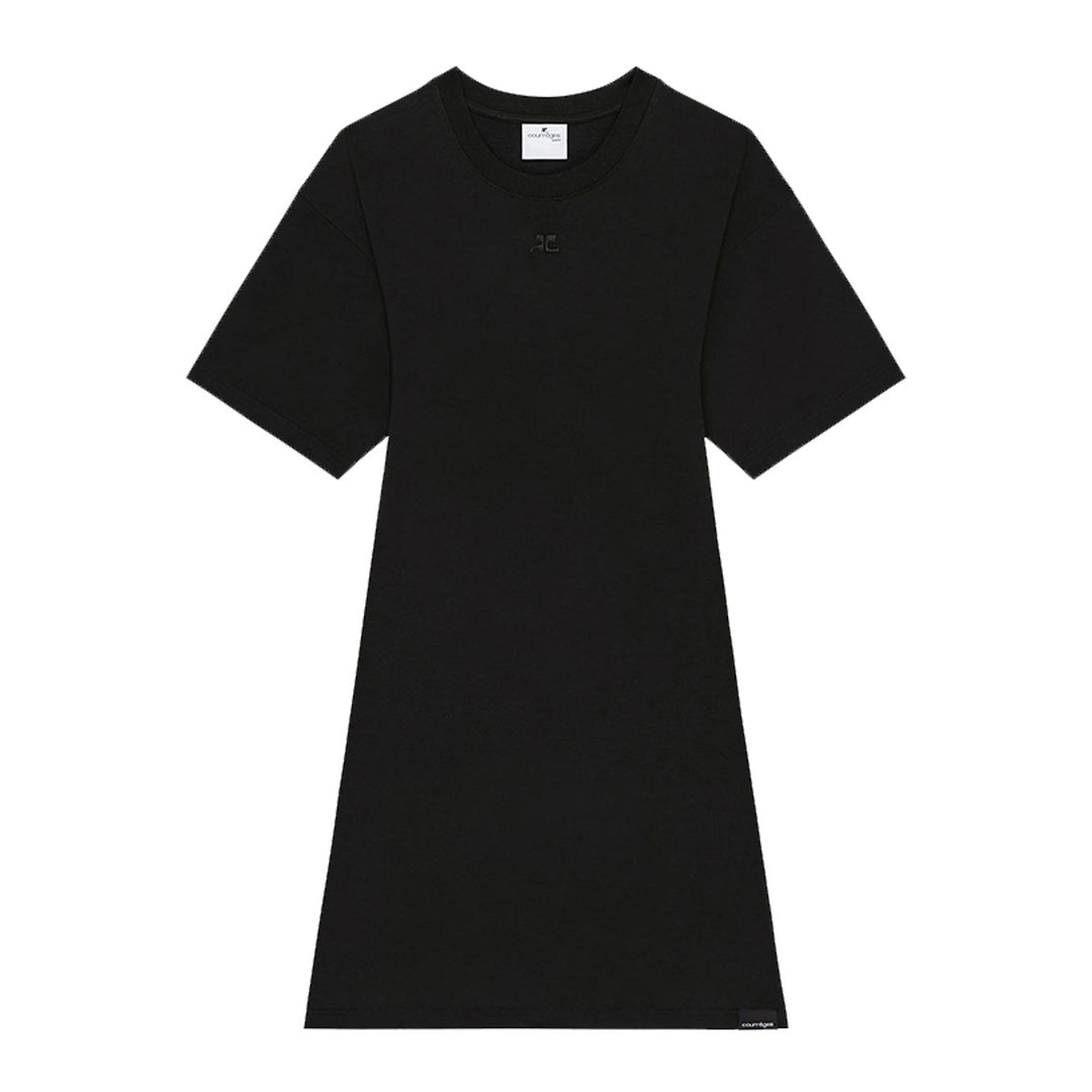 COURREGES - COTTON MINI DRESS