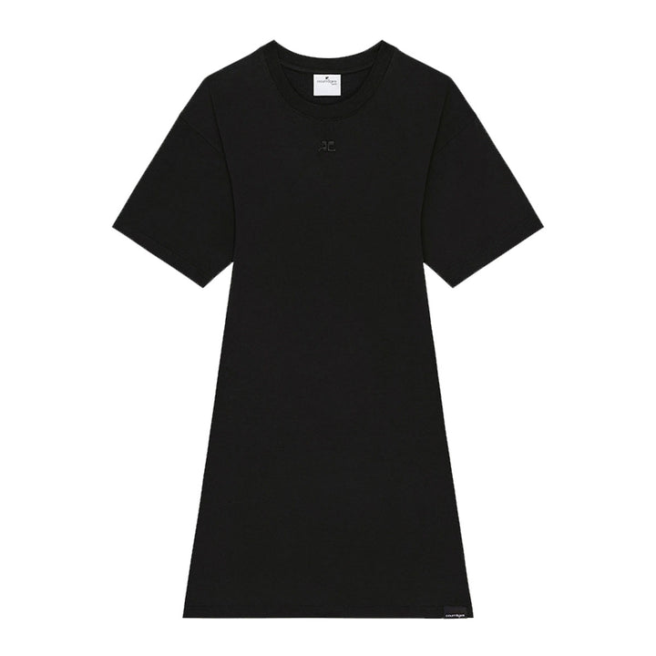 COURREGES - COTTON MINI DRESS