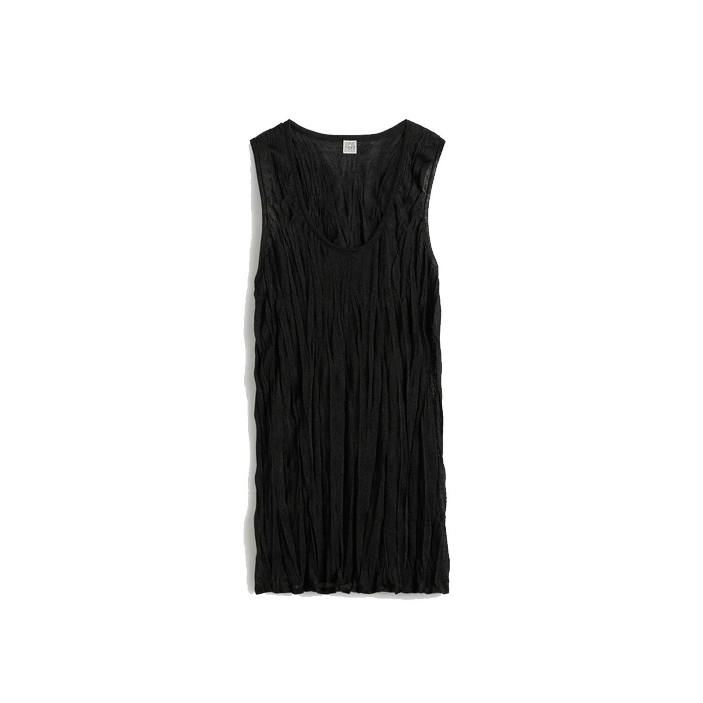 TOTEME (トーテム) | Crinkled knit tank タンクトップ