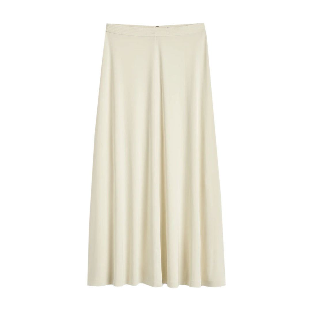 TOTEME - Fluid jersey skirt ecru