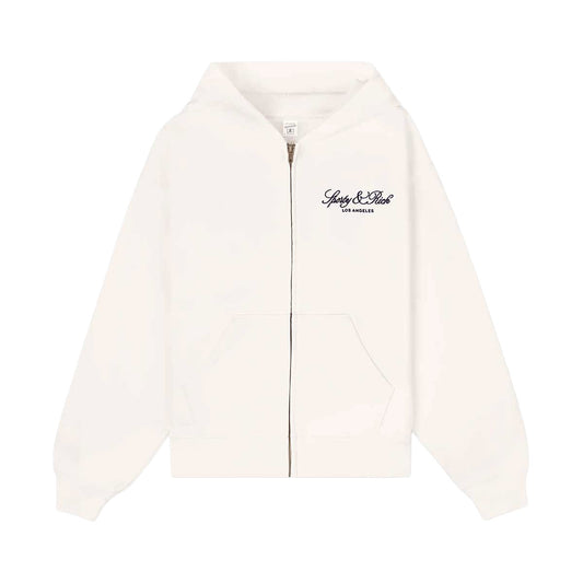 Vendome LA Embroidered Zip Hoodie