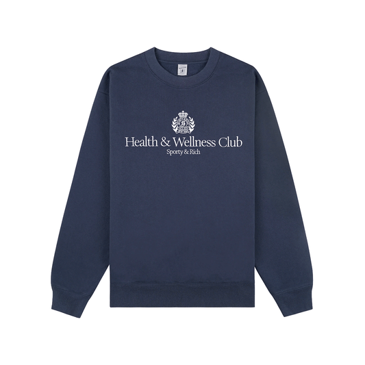 H&W Crest Embroidered Crewneck