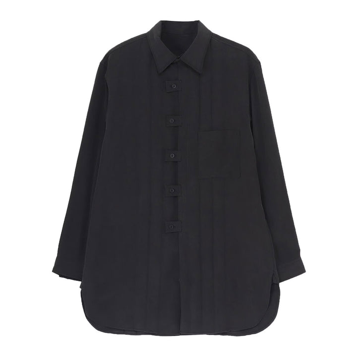 Yohji Yamamoto - 32M WEATHER TAB PADDED BLOUSE