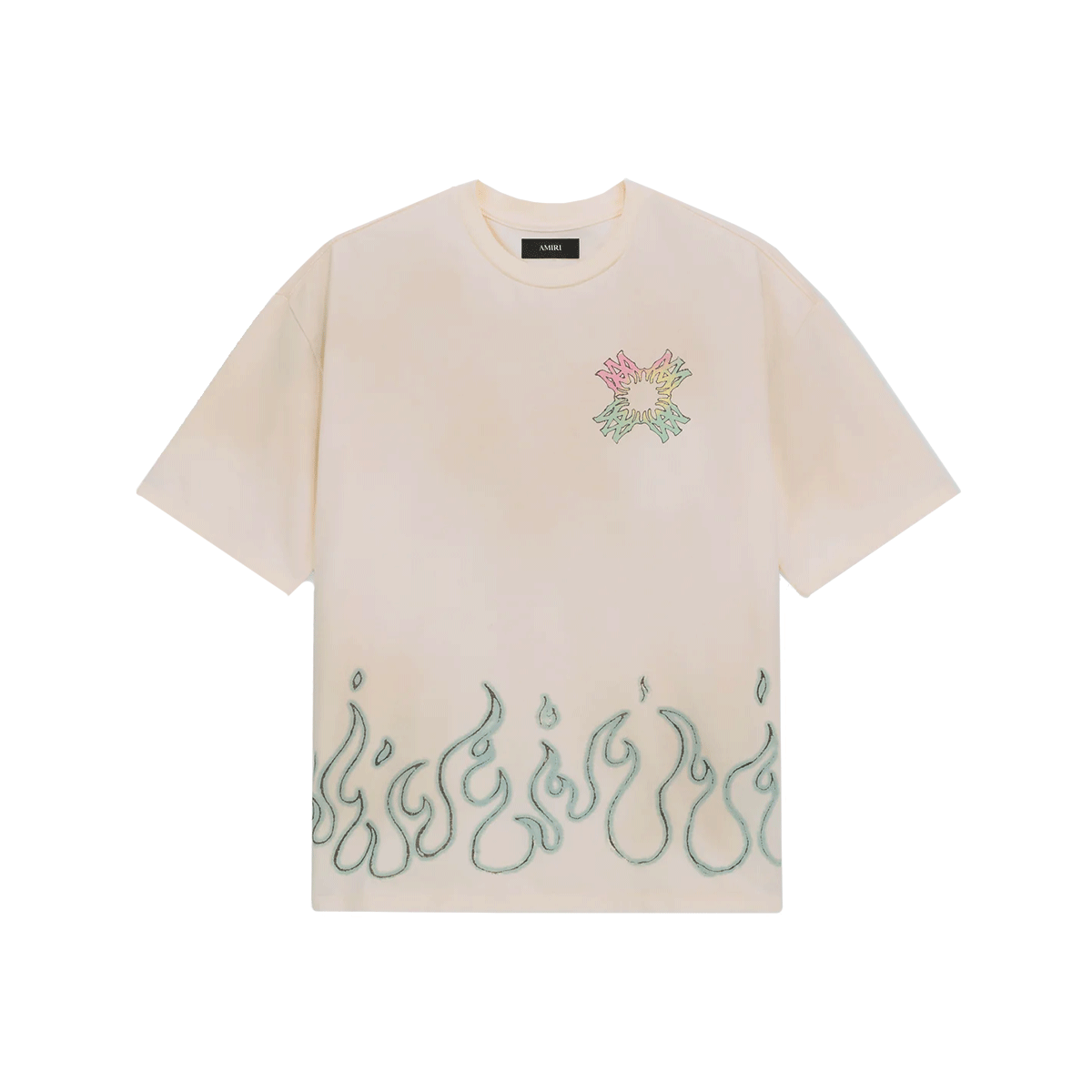 kohjiya着用 AMIRI MA Quad RERAXED FLARE AMIRI | MA QUAD FLAMES OVERSIZED TEE