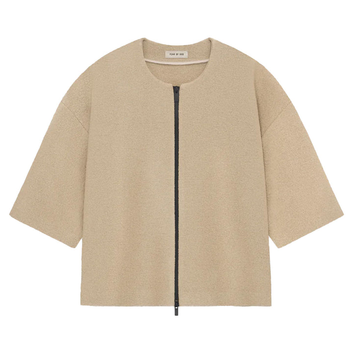Fear of God - 3/4 Sleeve Straight Hem Collarless Jacket