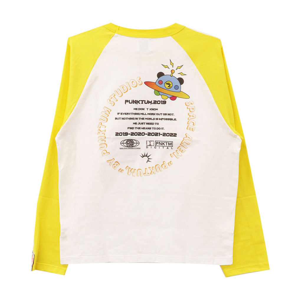 RAGlAN UFO LONG T-SHIRT - Punktum