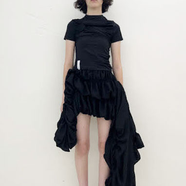 Rokh - TWISTED KNOT HALF SLEEVE TOP