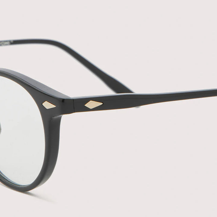 NOCHINO OPTICAL - TSUKIYOMI #1 GLOSS BLACK × CLEAR to GREY(調光モデル)