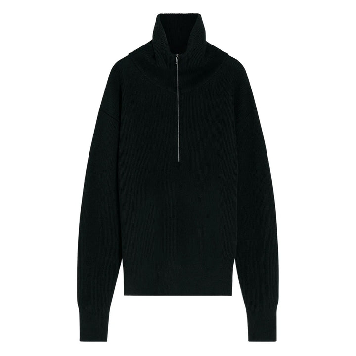 LEMAIRE - HALF ZIP SWEATER