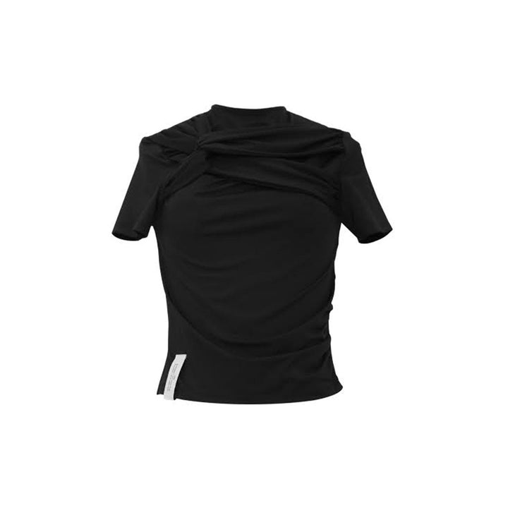 Rokh - TWISTED KNOT HALF SLEEVE TOP