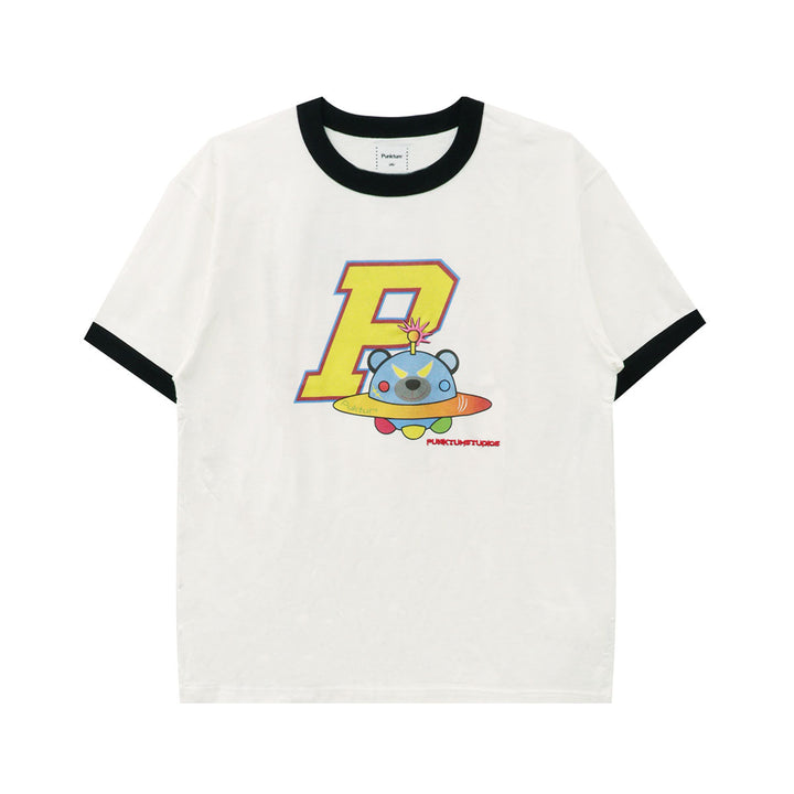 RINGER UFO T-SHIRT - Punktum