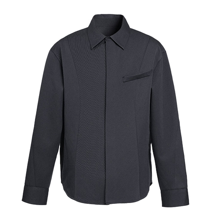 VUJADE - NOLAN MISDIRECTED AFFIX JACKET IN SPACE GREY