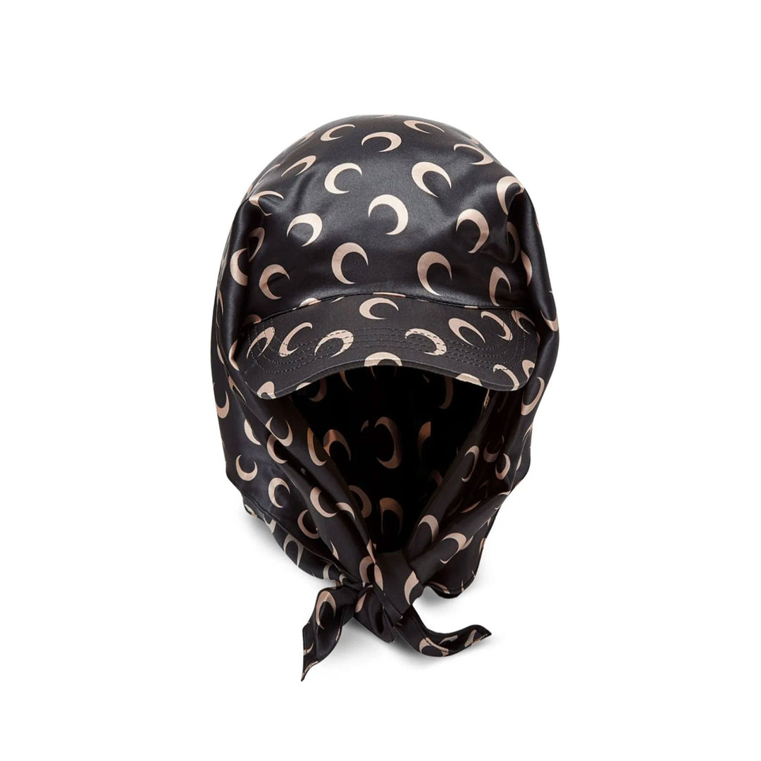 Moon Silk Veiled Cap