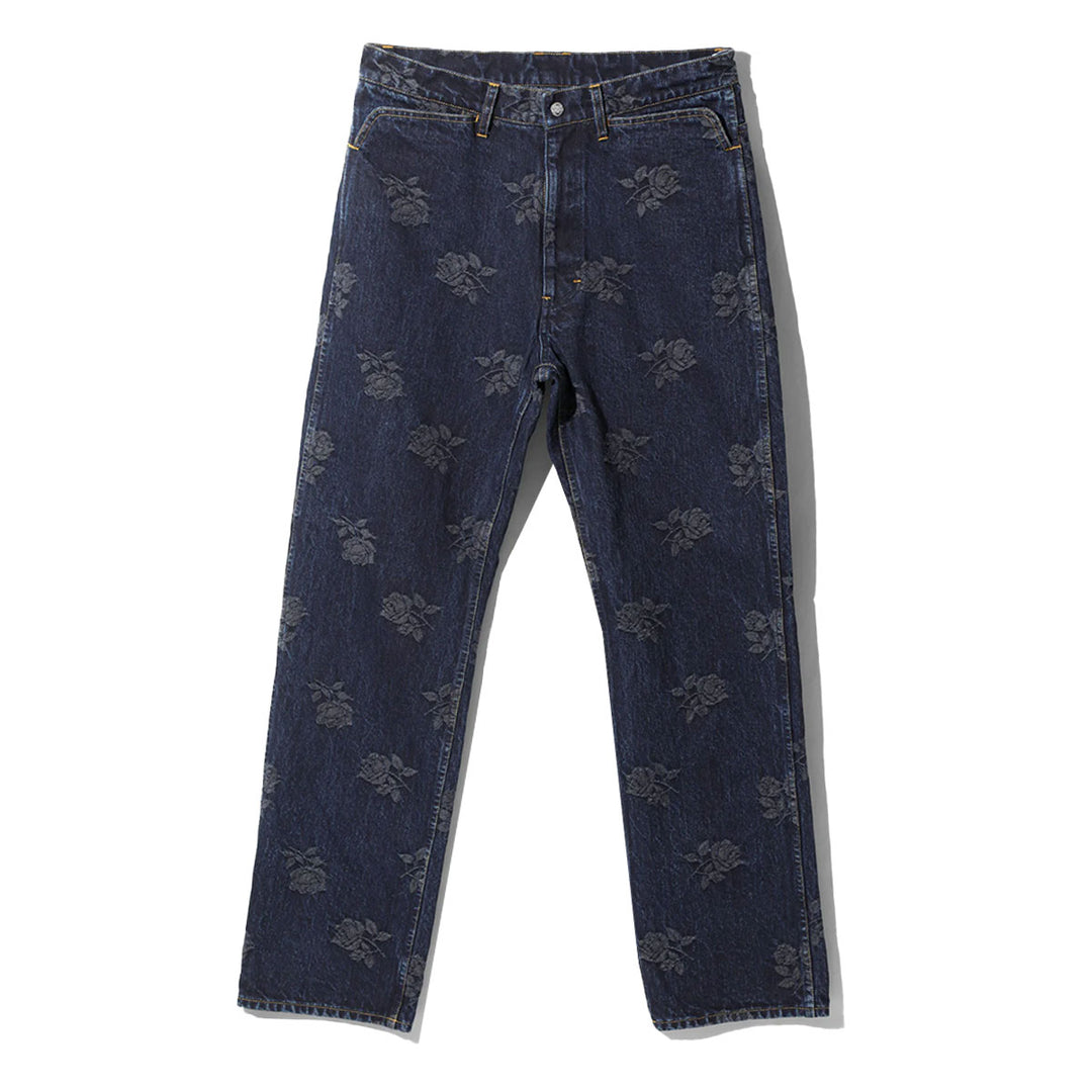 Needles - Boot-Cut Jean-13oz Denim/Rose Jq.