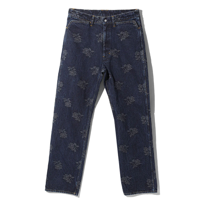 Needles - Boot-Cut Jean-13oz Denim/Rose Jq.