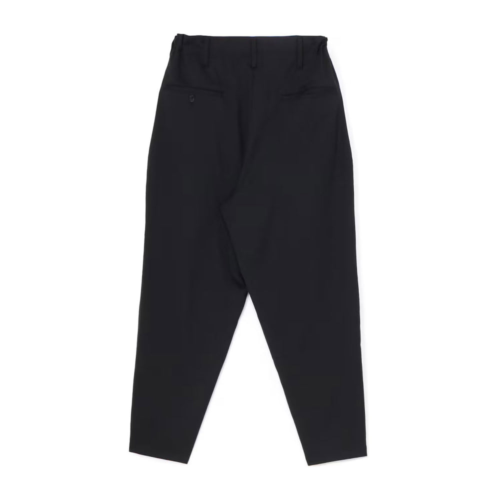 Ys for men - SUIT GABARDINE PANTS WITH SIDE TUCK