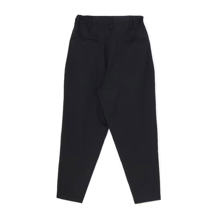 Ys for men - SUIT GABARDINE PANTS WITH SIDE TUCK