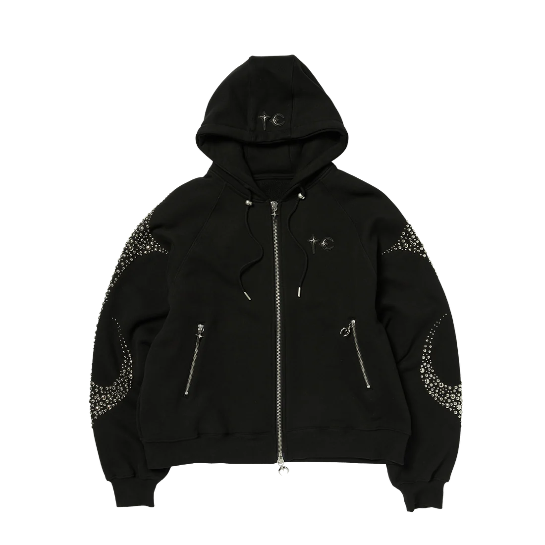 THUG CLUB (サグクラブ) | IRON STEEL FOCUS ZIP-UP HOODIE ジップ